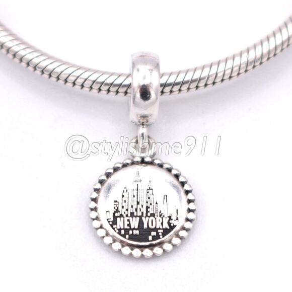 Pandora Jewelry - Authentic PANDORA New York City Dangle Charm - USB791169-G051